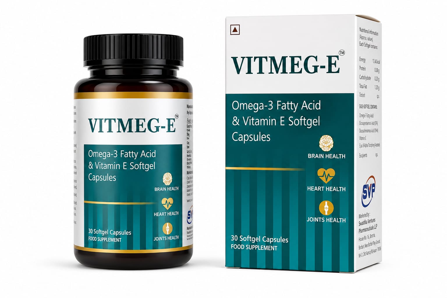 VITMEG-E softgel capsule carton
